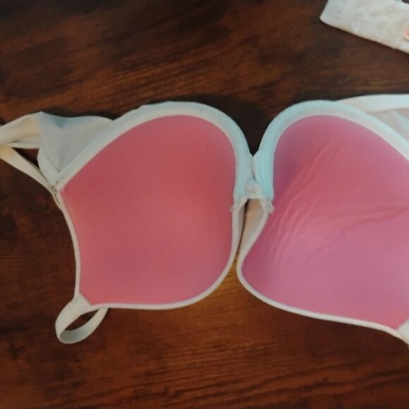 white underwire bra with adjustable - Picture 7 of 7